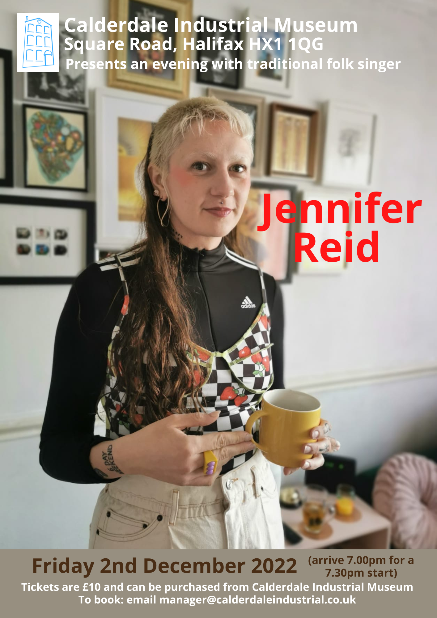 An Evening With Traditional Singer Jennifer Reid At Calderdale